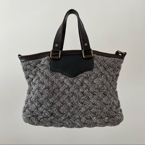 UGG Cable Knit 🧶 Satchel in Gray